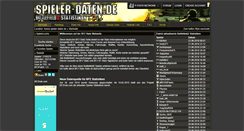 Desktop Screenshot of hwww.spieler-daten.de